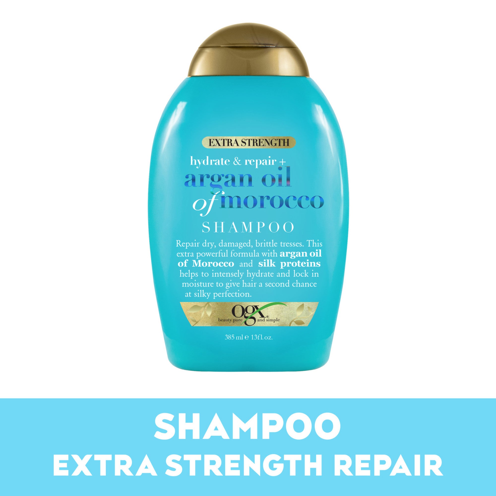OGX Shampoo Extra Fuerte de Aceite de Argan 385ml