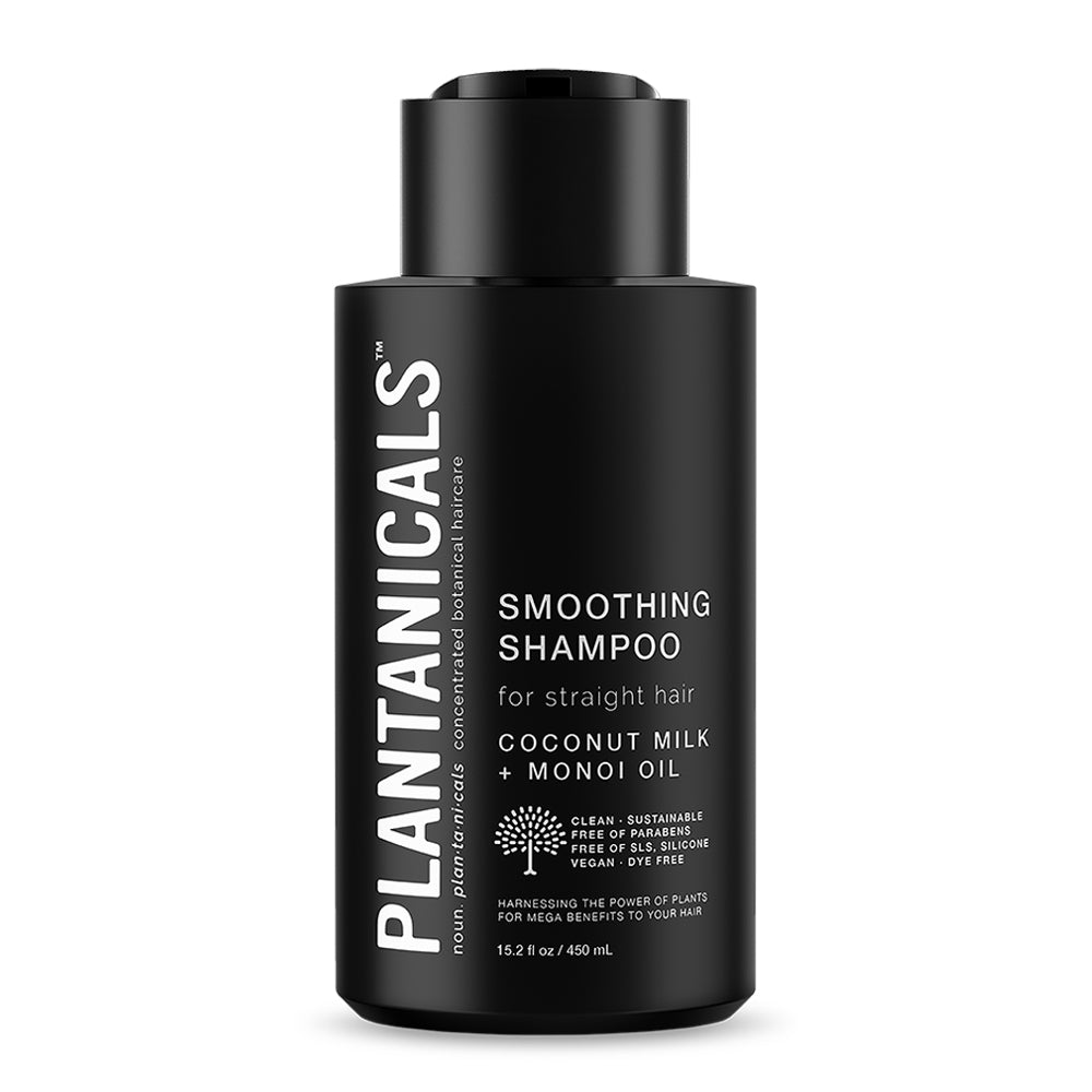 Plantanicals Shampoo Suavizante para Cabello Lacio - Leche de Coco & Aceite de Monoi