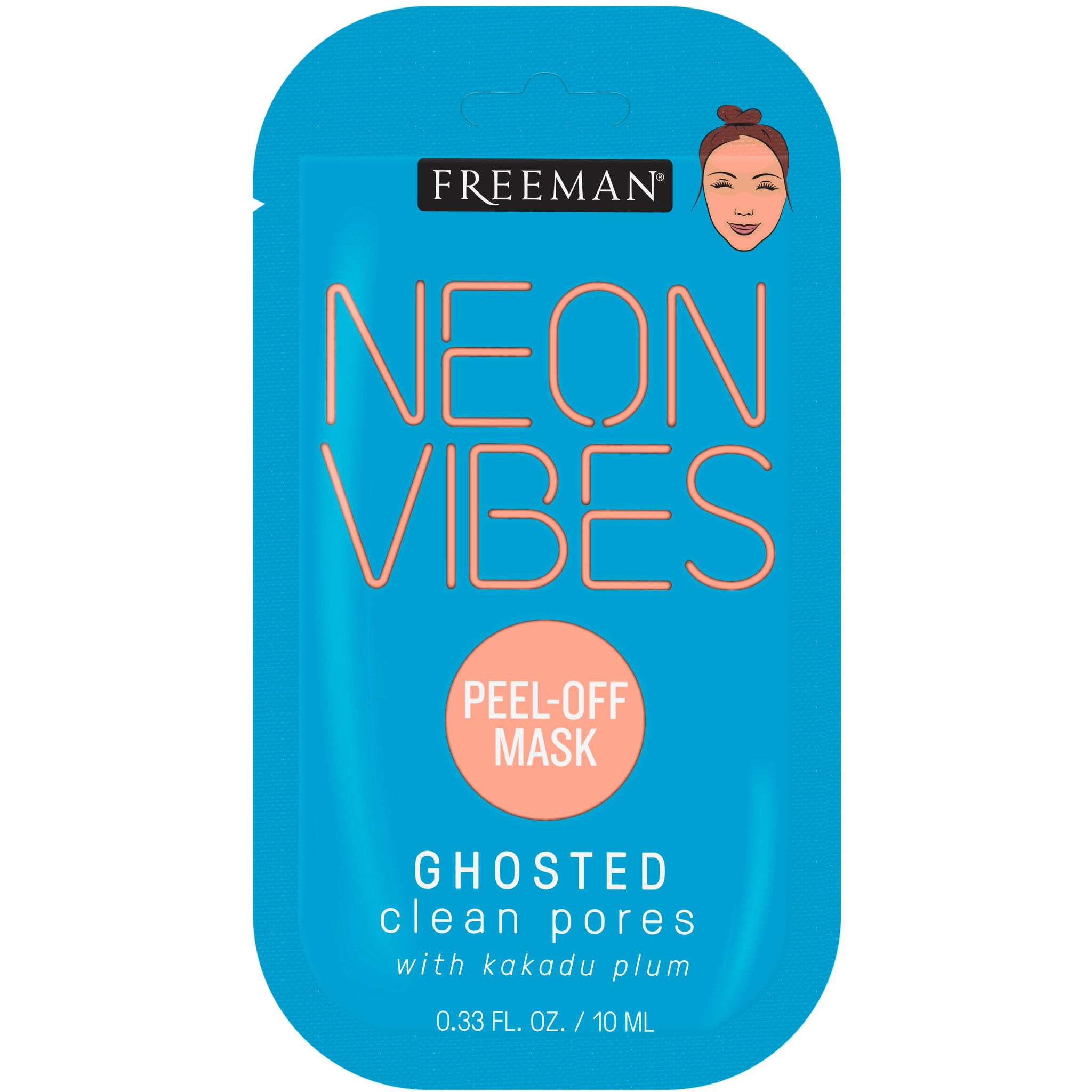 Freeman Mascarilla Facial  Neon Vibes Clean Pores 10 ml