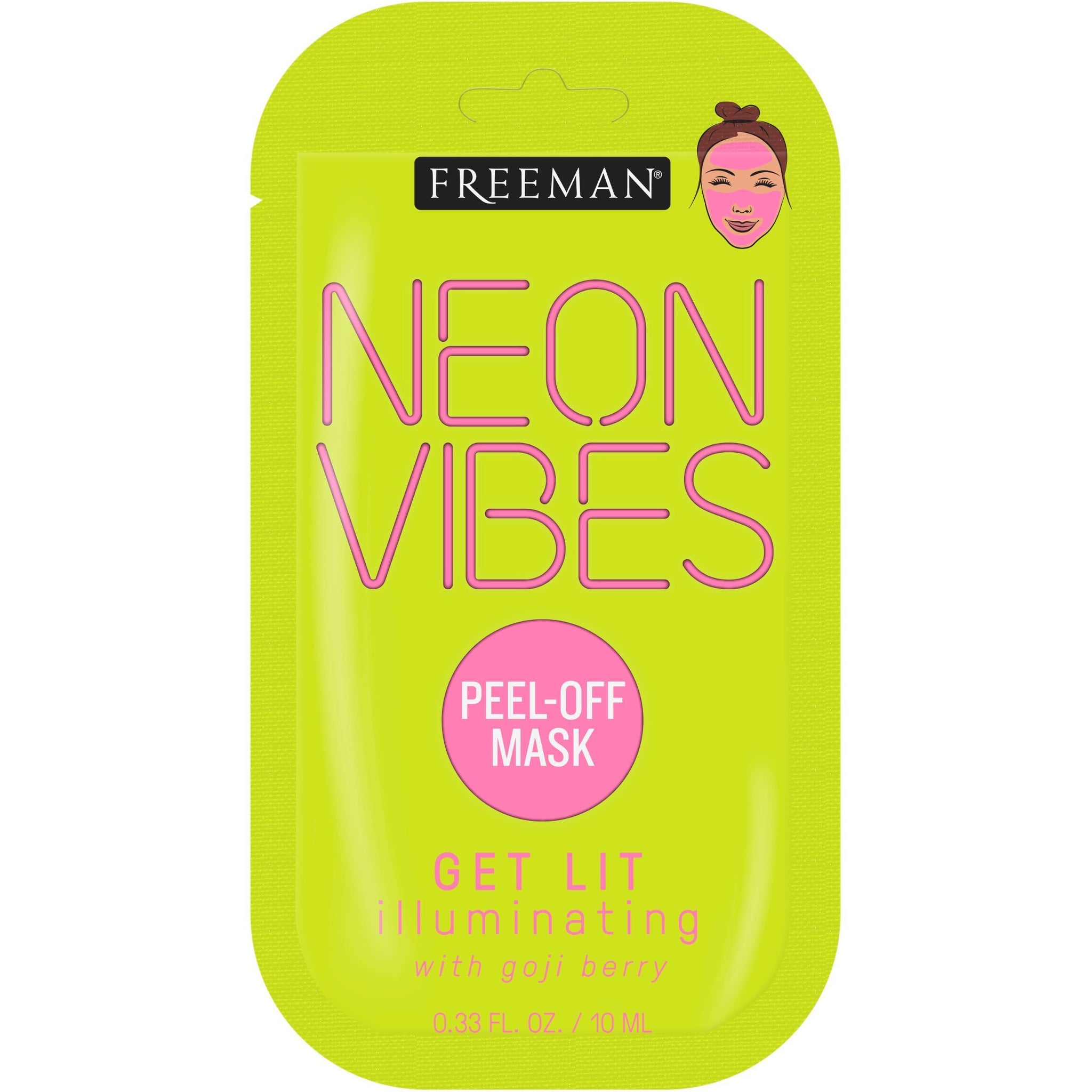 Freeman Mascarilla Facial  Neon Vibes Illuminating 10 ml
