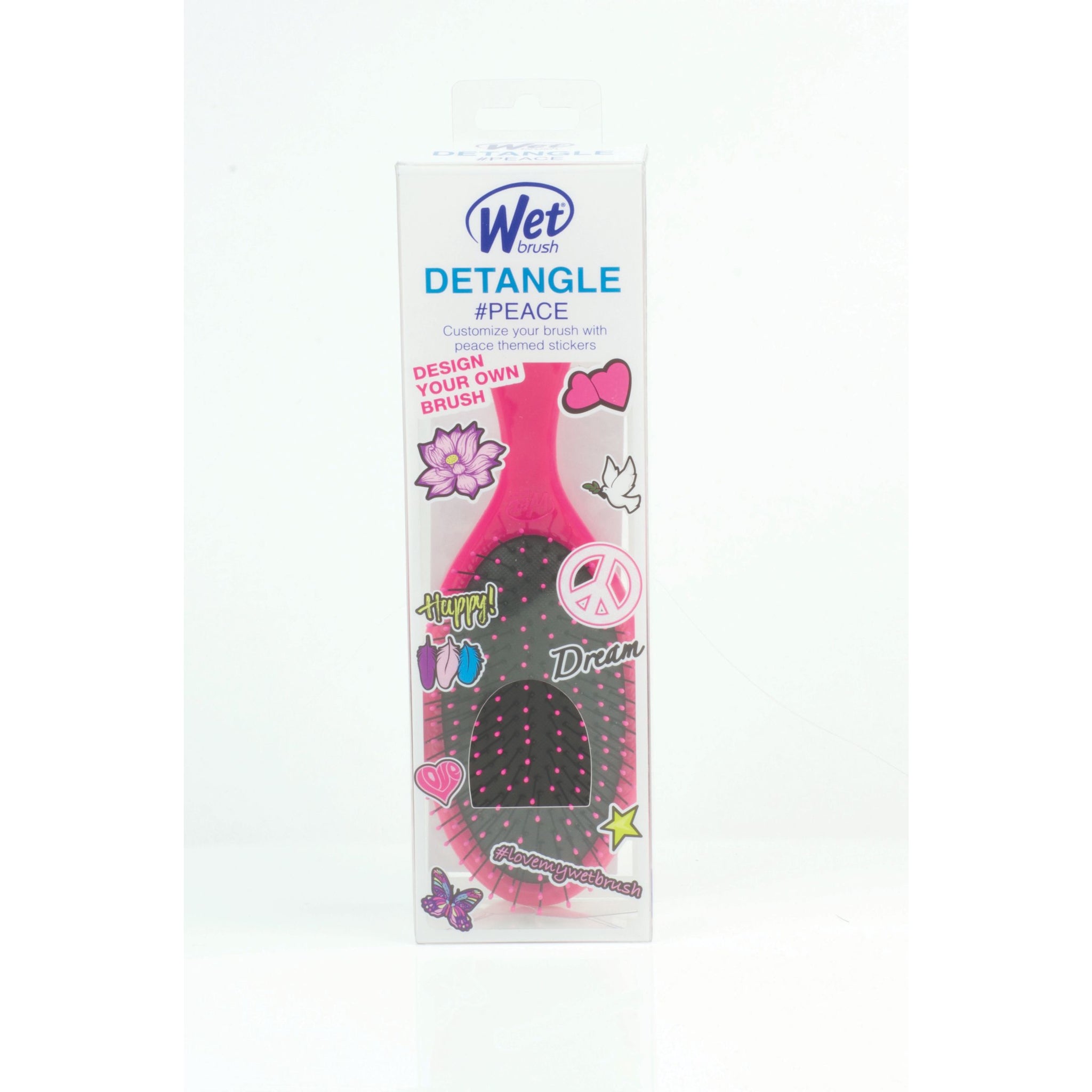 WetBrush Cepillo Desenredante  Decals Healthy Pink