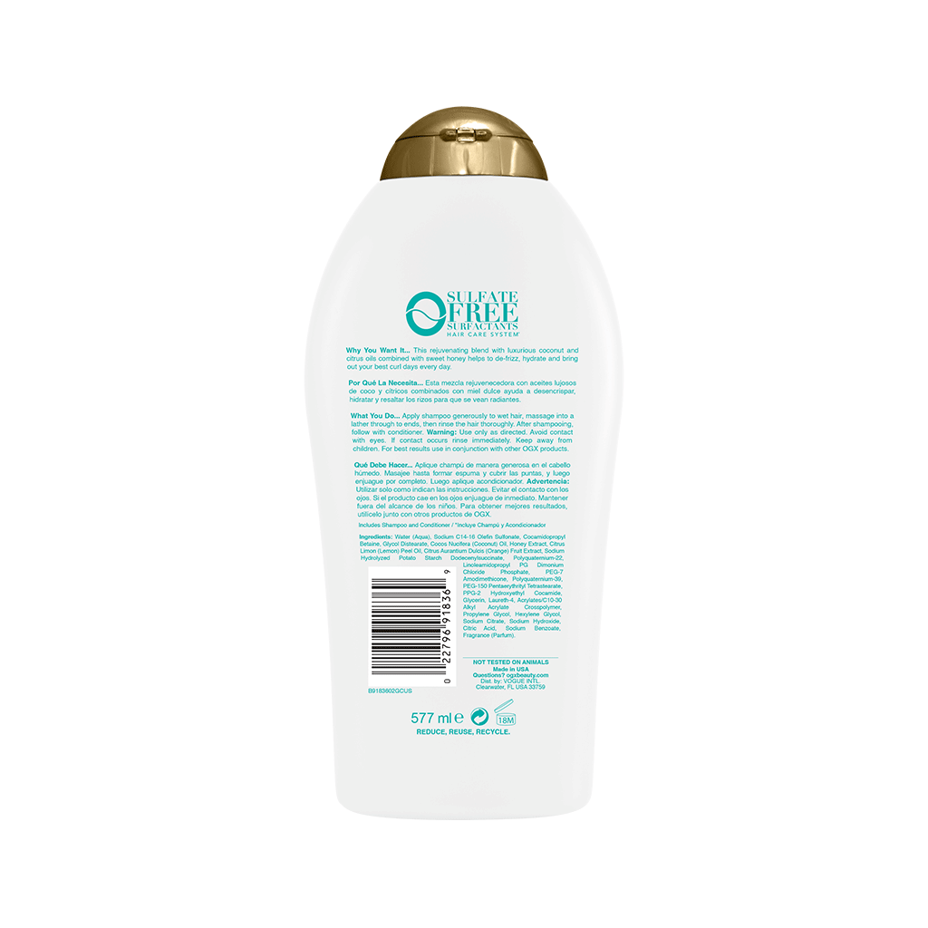 OGX Shampoo de Rizos de Coco 577 ml