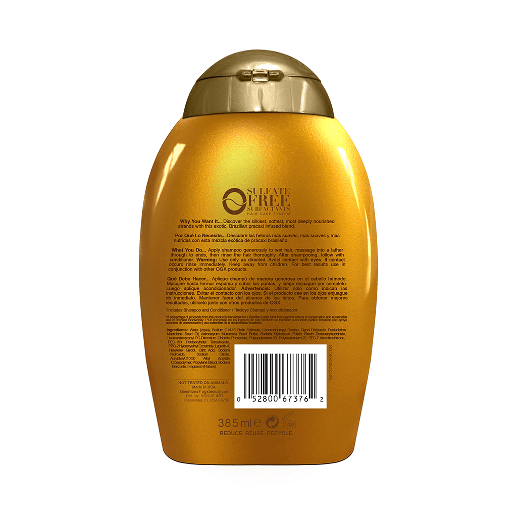 OGX Shampoo Reparador de Pracaxi  385ml